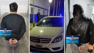 Persecución y enfrentamiento a balazos entre delincuentes y policías: una pareja detenida