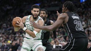 Boston superó a Brooklyn por 43 puntos de diferencia en la NBA