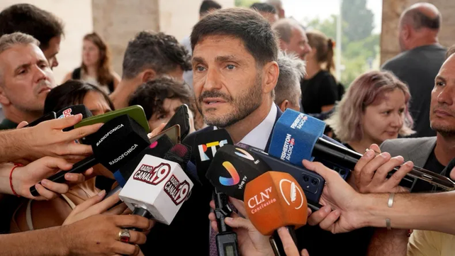 El gobernador Maximiliano Pullaro al conocer la tragedia de San Cristóbal