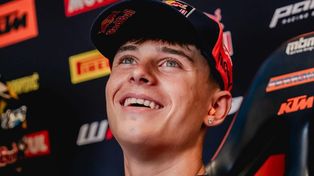 Valentín Perrone empieza a destacarse en el motociclismo mundial.&nbsp;