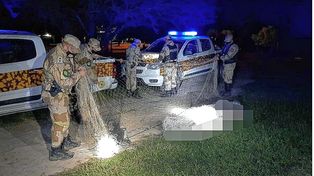 Decomisaron redes colocadas en el río Gualeguay