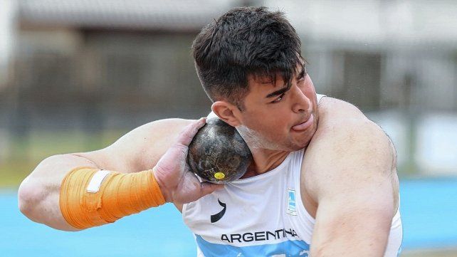 Nazareno Sasia consiguió la medalla de plata en Bolivia.