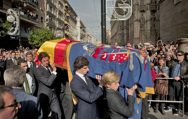 La aristócrata falleció el jueves.