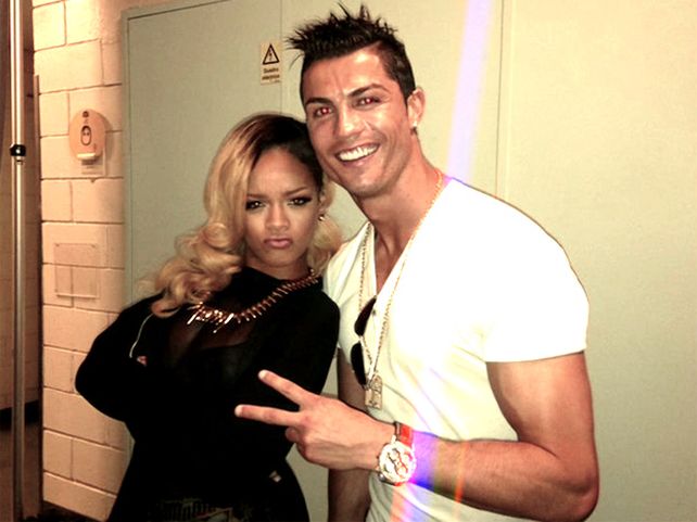 Rihanna despertó dudas sobre la sexualidad de Cristiano