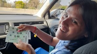 Yani Martínez cumplió el sueño de ver jugar a Leo Messi 