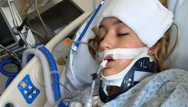 Su hija está en coma y publicó sus fotos en las redes Su hija está en coma y publicó sus fotos en las redes