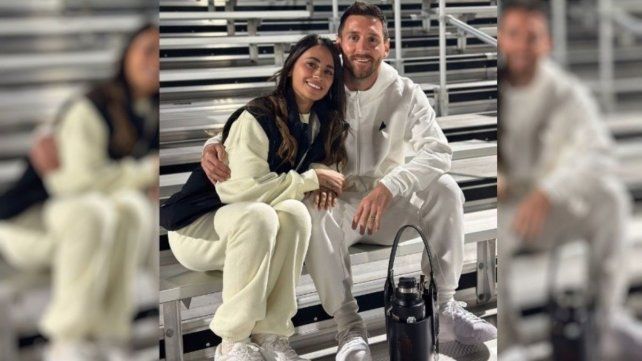 Lionel Messi llegó a Rosario para pasar las Fiestas en familia
