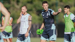 La selección argentina vuelve a los entrenamientos en la previa al amistoso ante Bolivia