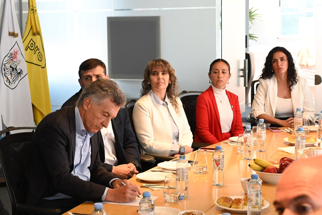 Macri encabezó la reunión realizada en la sede del PRO ubicada en el barrio porteño de San Telmo.
