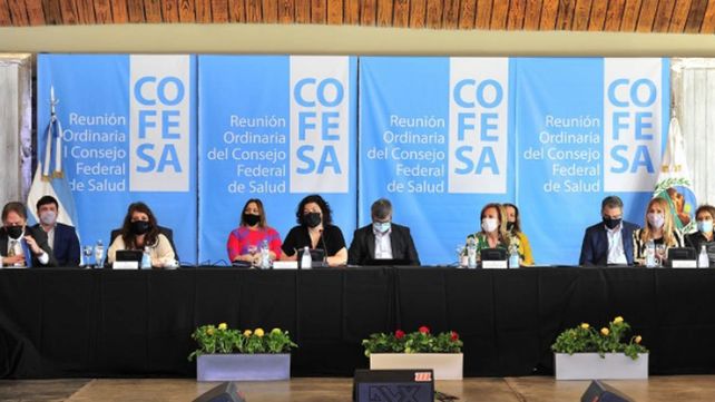 La ministra de Salud, Carla Vizzotti, presidió la reunión del Cofesa en San Luis.