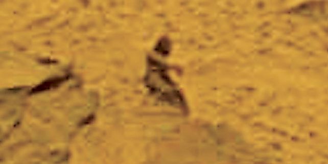 La foto de una roca de Marte hizo pensar que hab&iacute;a un humanoide