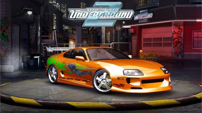 El Toyota Supra se destaca en Need for Speed, Underground.