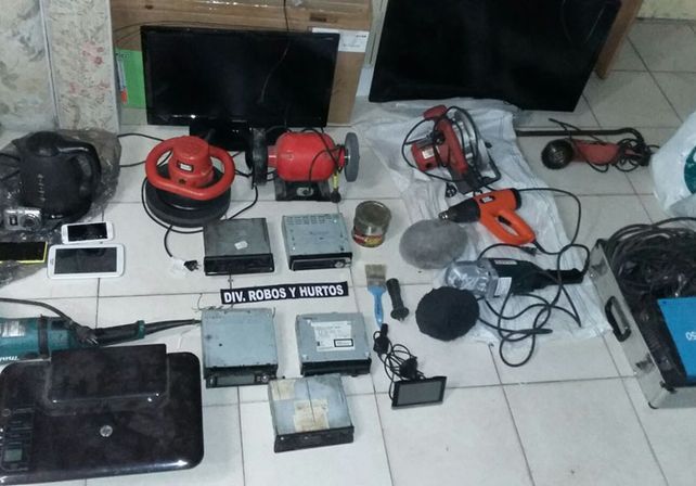 Atentos. Los que reconozcan los elementos deben ir a la Policía.