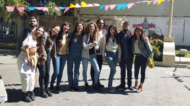 Los integrantes del grupo que parte de la facultad de Psicolog&iacute;a