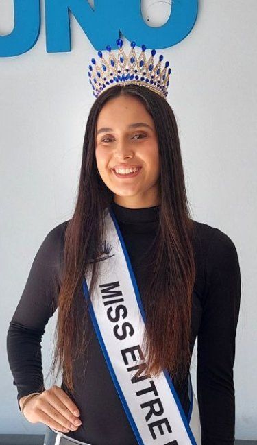 Sofía Muñoz representará a Entre Ríos en la final de Reina Argentina