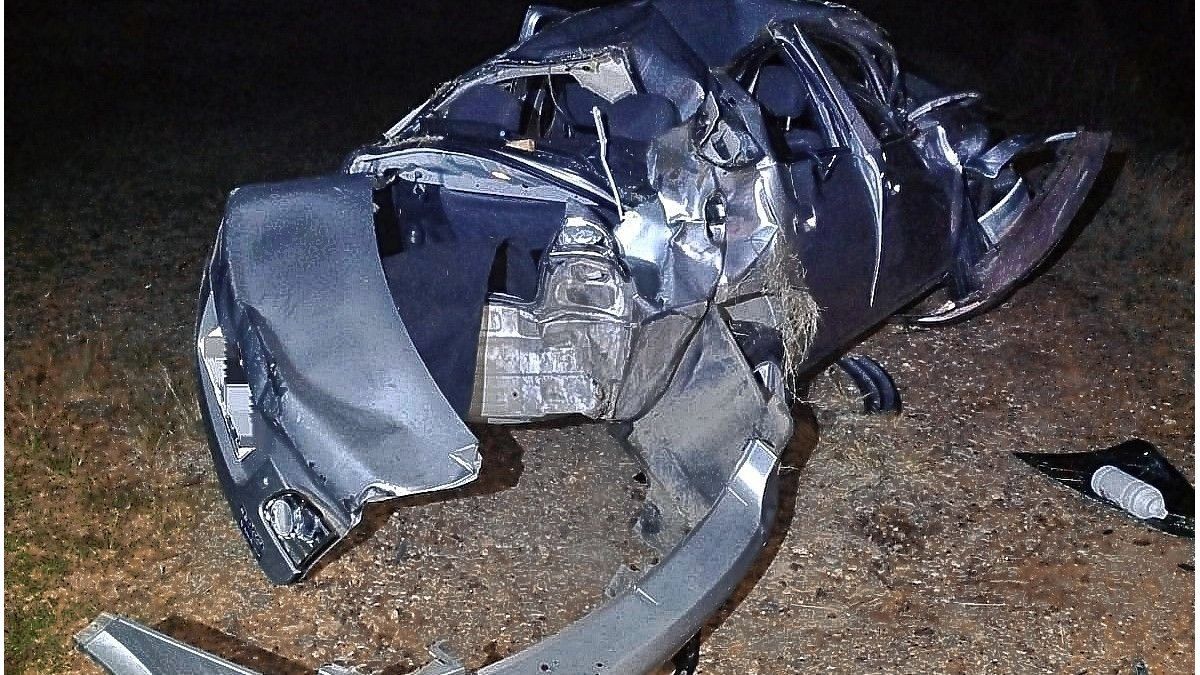 Fuerte despiste sin heridos graves en ruta 14