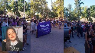Familiares, amigos y vecinos marcharon en Victoria pidiendo justicia por Berenice Gonzálvez. La Fiscalía dará un informe a la familia al mediodía.