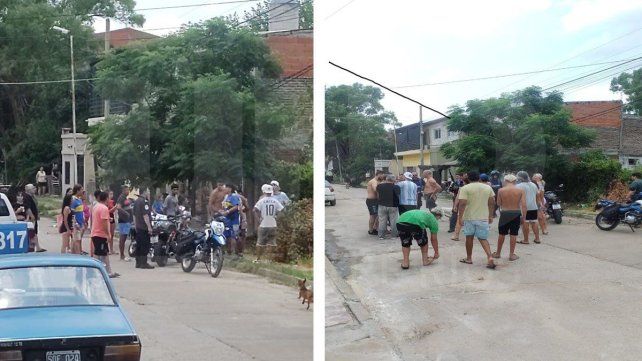 Ocurrió en el barrio Puerto Viejo de Paraná. Vecinos intentaron linchar al ladrón. la Policía lo detuvo. La mujer está internada&nbsp;