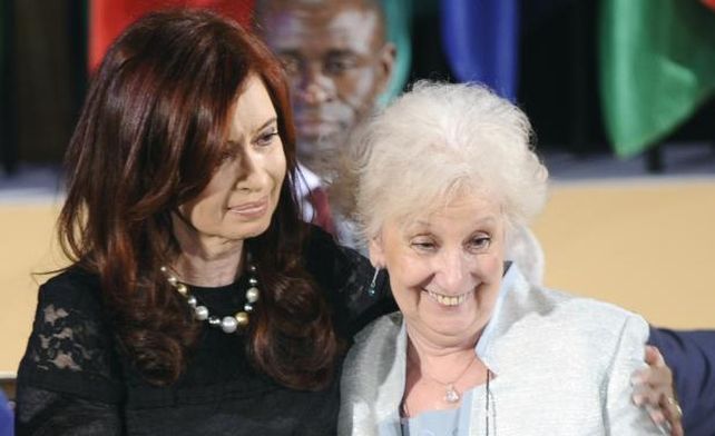 La titular de Abuelas de Plaza de Mayo