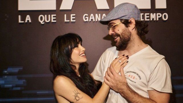 lali y Peter Lanzani