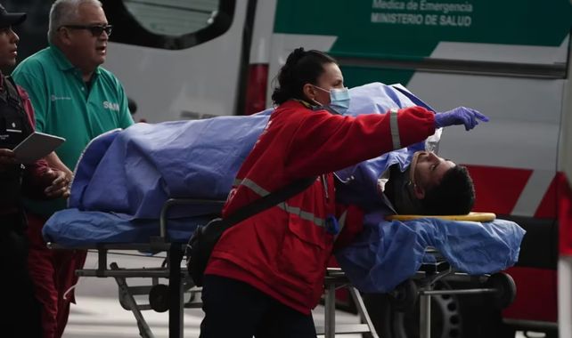 Colisionaron dos trenes del Ferrocarril San Martín que circulaban en el mismo sentido