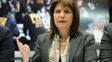 La ministra de Seguridad, Patricia Bullrich.