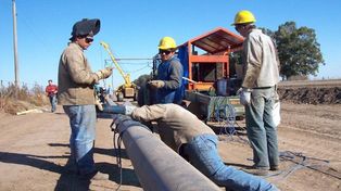 Emilia, Nelson y Llambi, las beneficiadas por el gasoducto