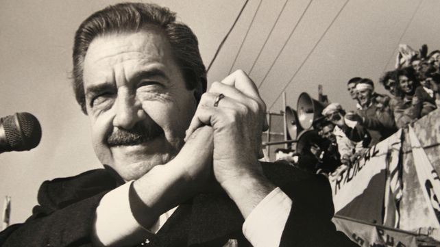 Raúl Alfonsín.&nbsp;