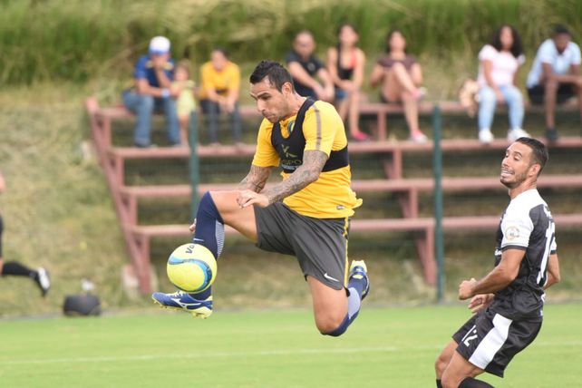 Herrera. Fue titular y falló un penal.