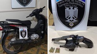 Los elementos secuestrados a los motochorros detenidos&nbsp;