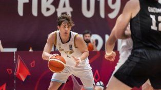 Joaquín Folmer viene de disputar con la Selección Argentina el Mundial U19 en Suiza.