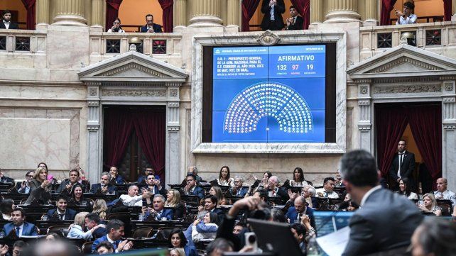 Diputados aprobó en general el proyecto de ley