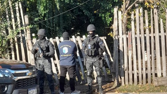 Una serie de allanamientos por narcomenudeo terminó con ocho detenidos y drogas incautadas en Concordia