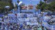 La CGT marchó en Plaza de Mayo contra la reforma laboral y anticipó un paro nacional