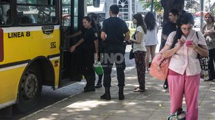 Los colectivos vuelven a circular tras la medida de fuerza