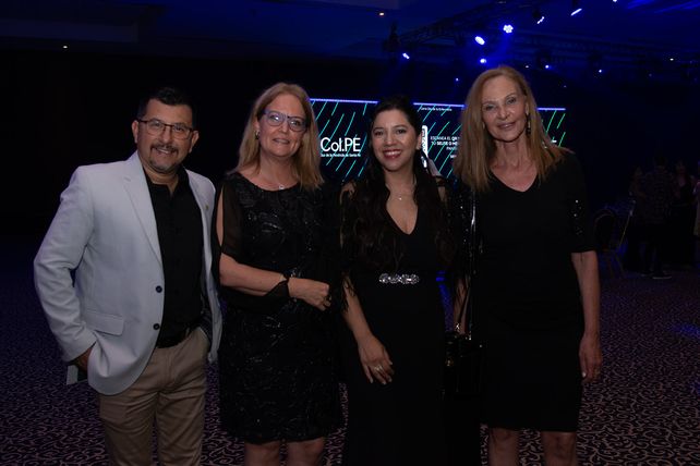 Daniel Gallo, Gabriela Clementz, Judith Núñez y María Graciela Frutos