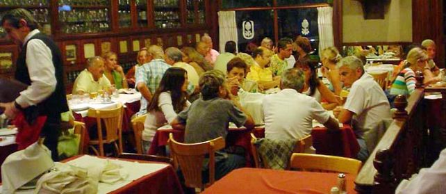 Oferta variada. Los precios de los restaurantes abarcan una amplia gama.
