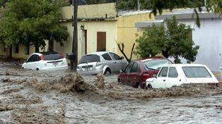 Una mujer desaparecida y evacuados por las lluvias torrenciales en Córdoba