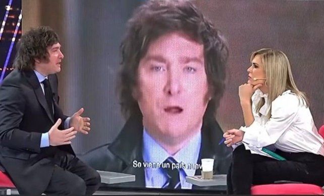 Milei y Viviana Canosa ya no se llevan tan bien: el mandatario apuntó contra la conductora y el Grupo Clarín