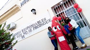 Victoria: El hospital realiza campaña su campaña de prevención del VIH