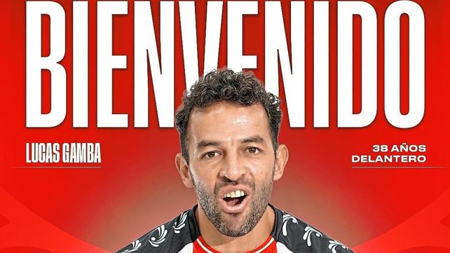 Luego de terninar su ciclo en Unión, Lucas Gamba pasó a Barracas Central