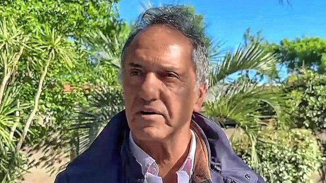 .Daniel Scioli: Esperemos que haya una gran participación por el bien de la democracia