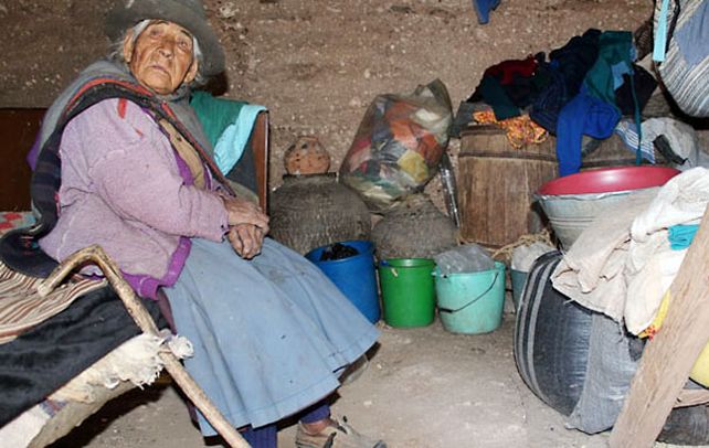 Cansada. Filomena Taipe