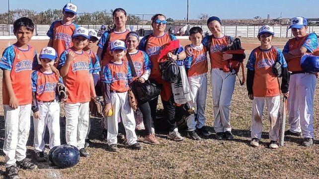 Los chicos de Sóftbol Play