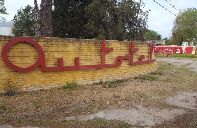 El motel de la vecina ciudad de Santo Tomé