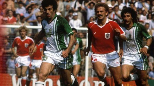 Argelia y Austria en el Mundial 82