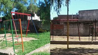 La vecinal Del Tránsito puso en condiciones la plaza del barrio