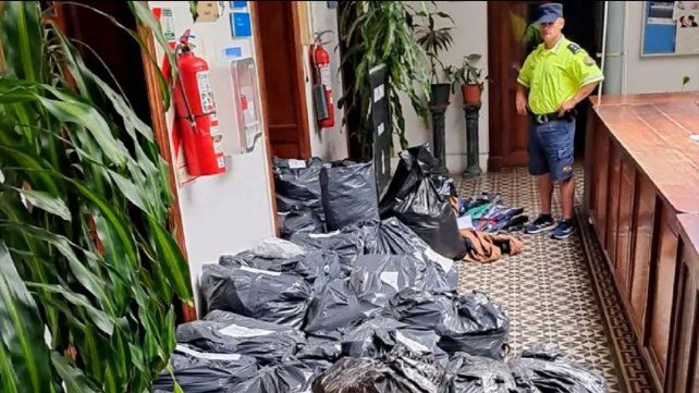 Secuestraron mercadería sin documentación en el Puesto del Túnel Subfluvial.&nbsp;