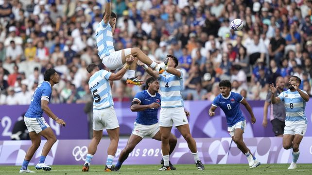 Arriba las manos. Argentina ya está en los cuartos de final.