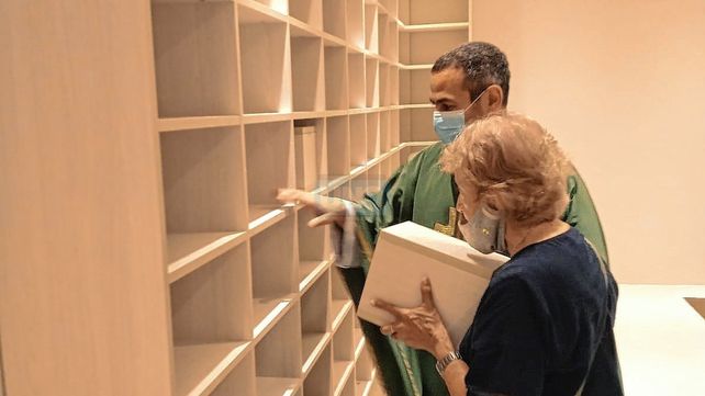 La capilla Nuestra Señora de la Esperaza inaugura su cinerario